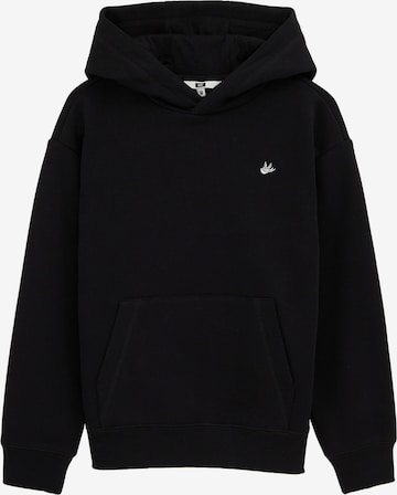 WE Fashion Collegepaita värissä musta: etupuoli