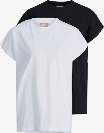 JJXX - Camiseta 'ASTRID' en negro: frente