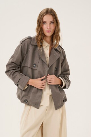 Veste mi-saison 'Mira' My Essential Wardrobe en marron : devant