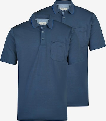 redmond Shirt 'Basic' in Blau: Vorderseite