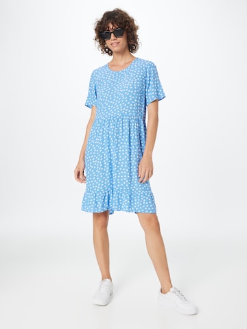 PIECES Jurk 'SASHA' in Blauw