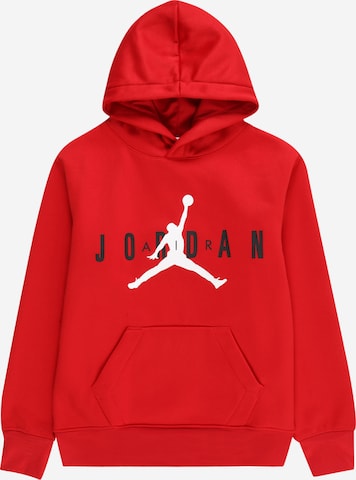 Sweat Jordan en rouge : devant