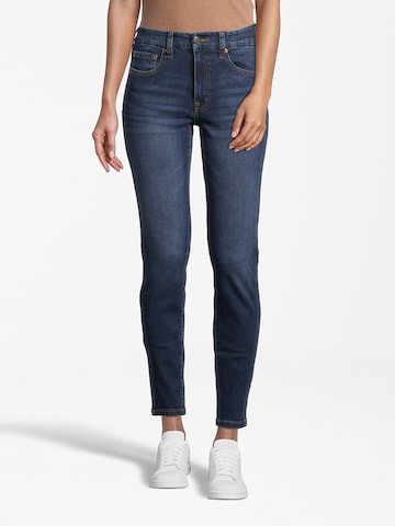 Coupe slim Jean AÉROPOSTALE en bleu : devant