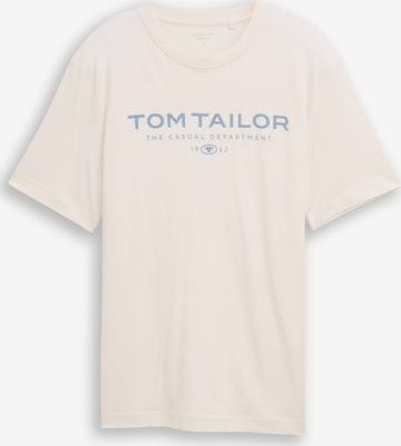 TOM TAILOR Shirt in Weiß: Vorderseite