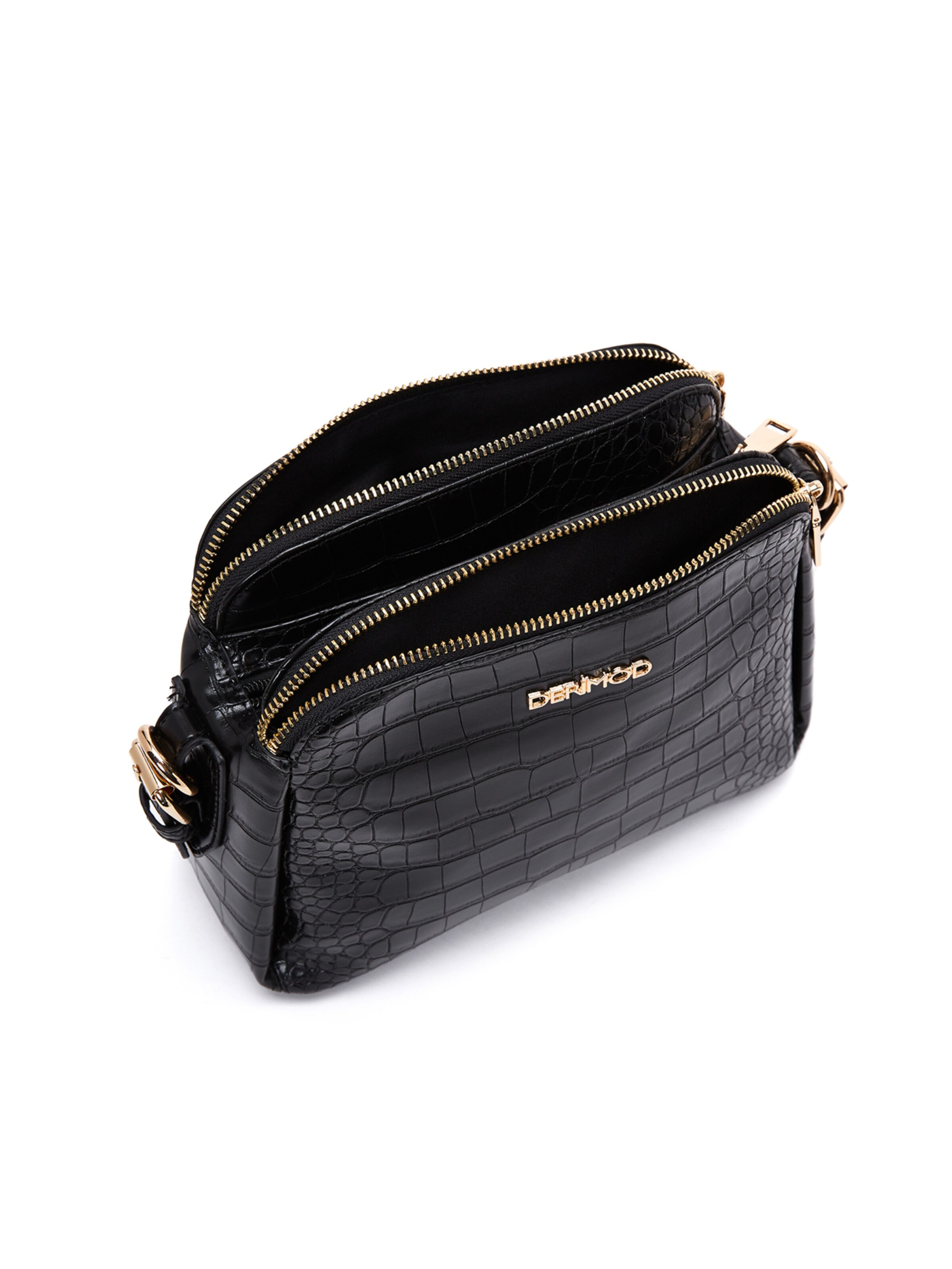 Derimod Umhängetasche in Schwarz