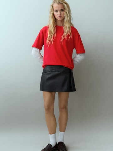 Pull&Bear Rock in Schwarz