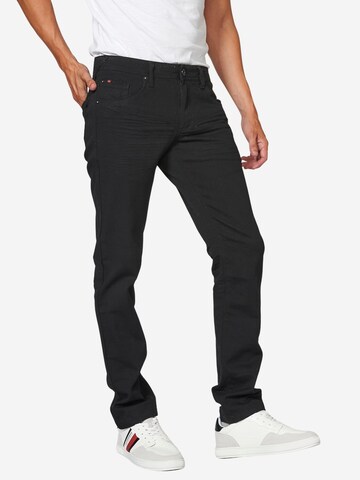 KOROSHI Regular Jeans i brun
