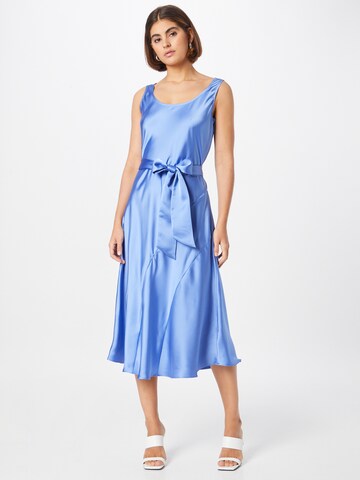 Robe de cocktail 'DRINATY' Lauren Ralph Lauren en bleu : devant