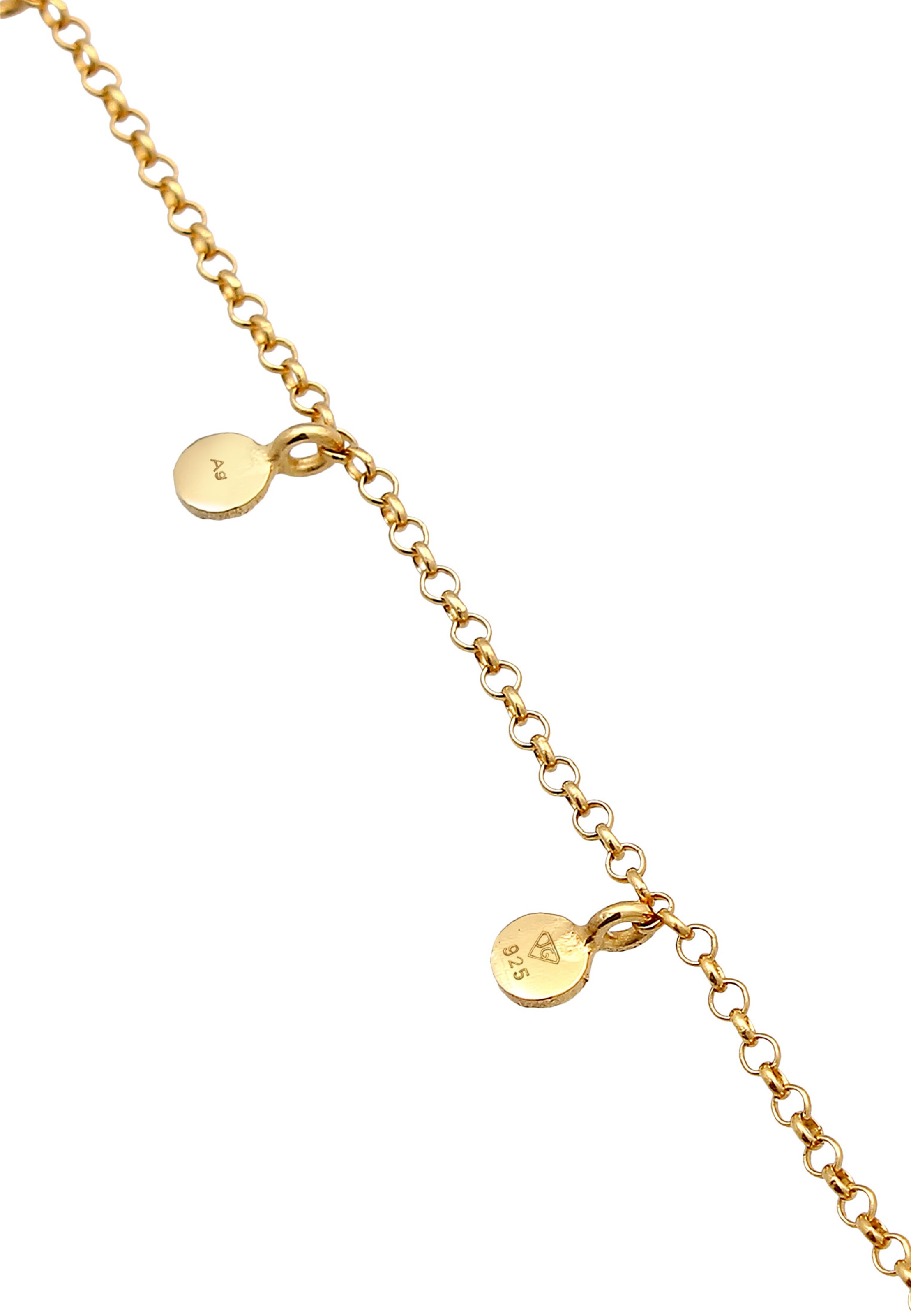 ELLI Bracelet 'Plättchen' in Gold