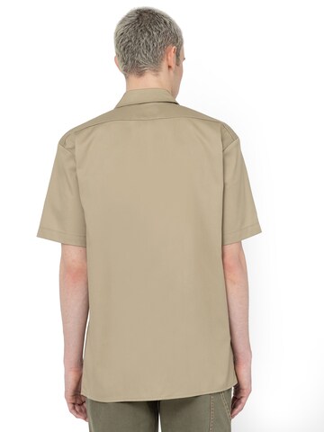 DICKIES Классический крой Рубашка 'work shirt' в Бежевый