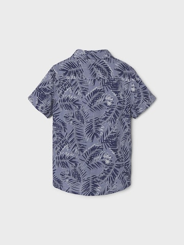 NAME IT - Regular Fit Camisa 'Ferinan' em azul