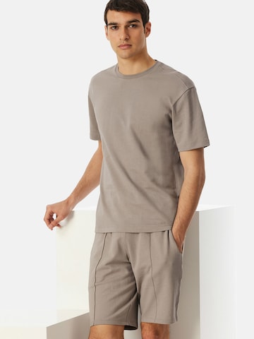 T-Shirt ' Mix + Relax ' SCHIESSER en beige