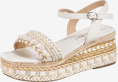 Alma En Pena Sandale in beige / camel / dunkelbeige / weiß, Produktansicht