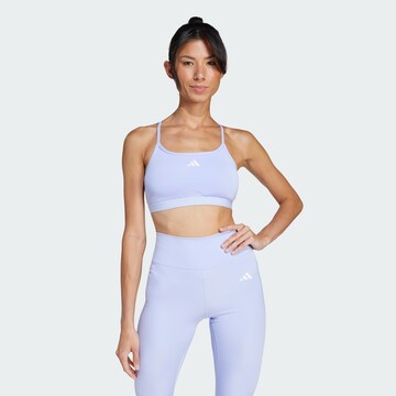 ADIDAS PERFORMANCE Bustier Sports-BH 'Aeroreact' i lilla