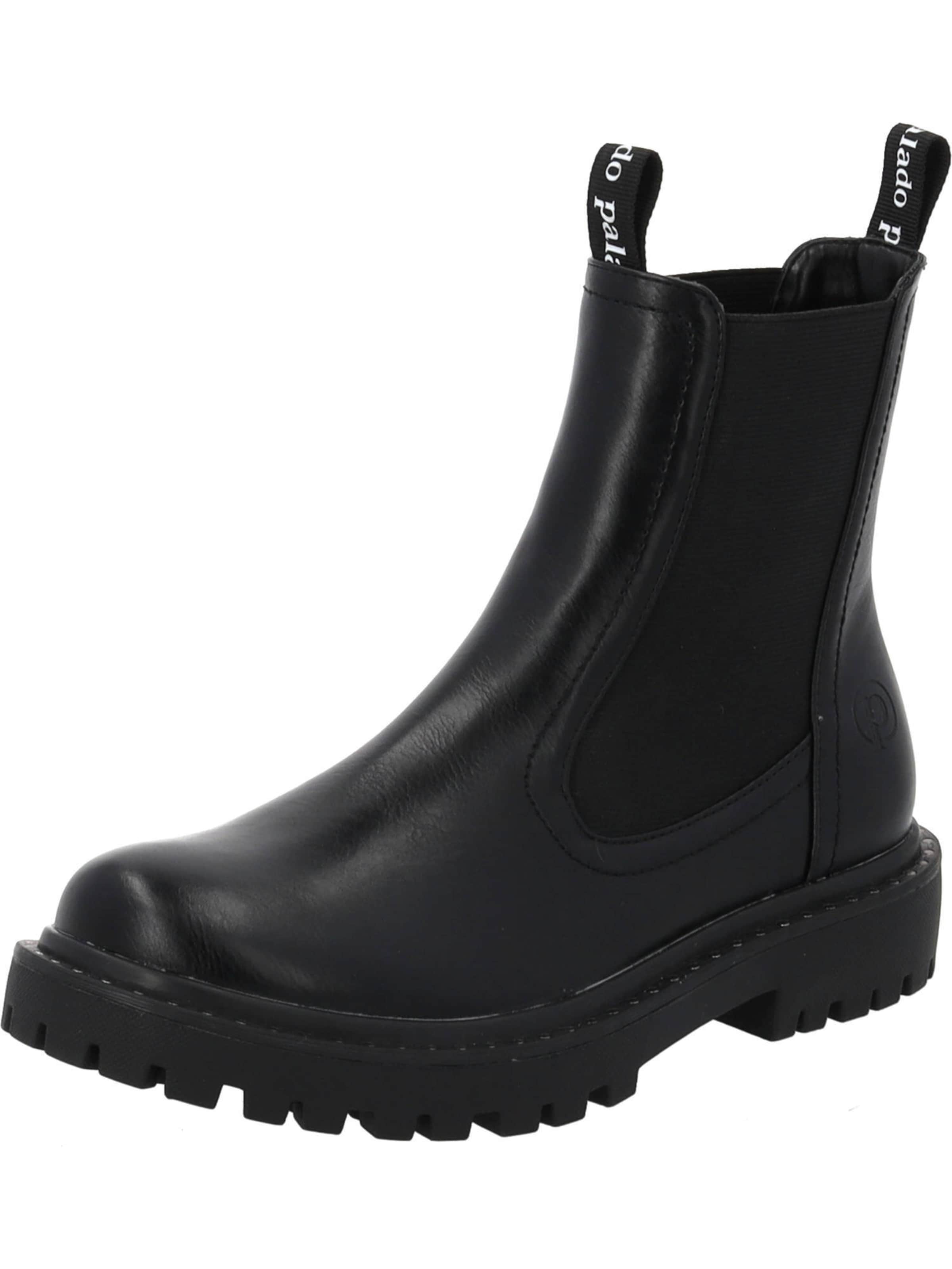 Palado by Sila Sahin Chelsea Boots 'Mingal' in Schwarz: Vorderseite