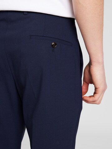 JOOP! Slimfit Παντελόνι με τσάκιση 'Gun' σε μπλε