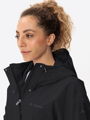 VAUDE Functionele jas 'Mineo' in Zwart