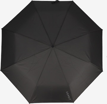 ESPRIT Regenschirm 'Gents Easymatic' in Schwarz