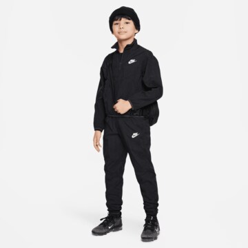 Nike Sportswear Tracksuit in Black: front