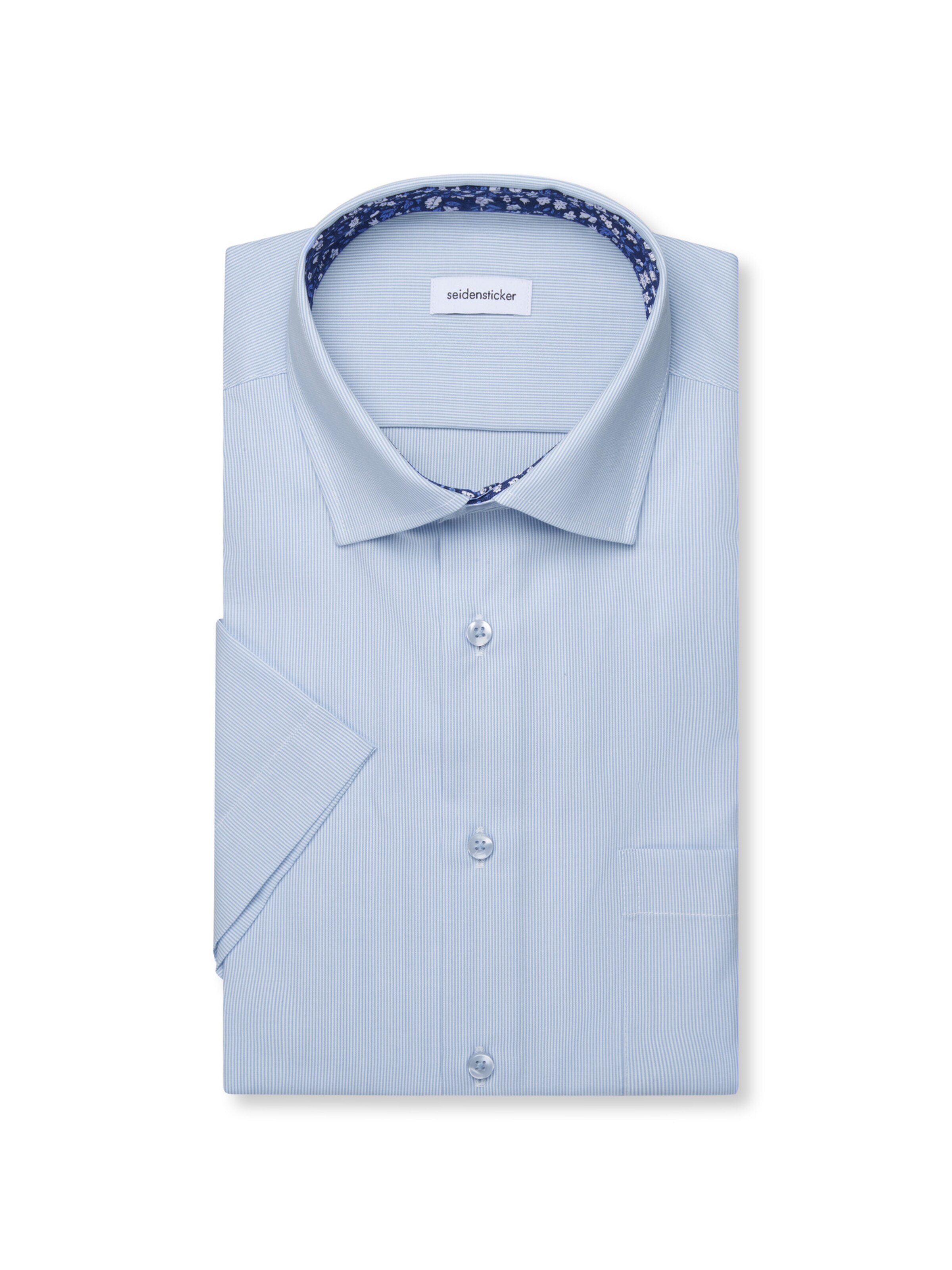 Coupe regular Chemise business SEIDENSTICKER en bleu