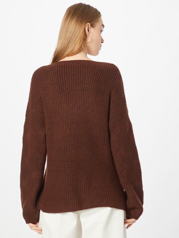 TOM TAILOR Sweater in Brown