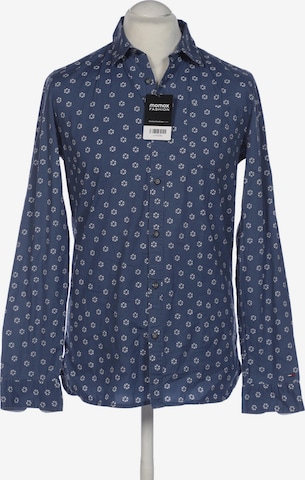 Tommy Jeans Hemd M in Blau: Vorderseite