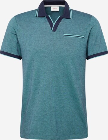 s.Oliver Poloshirt in Blau: predná strana