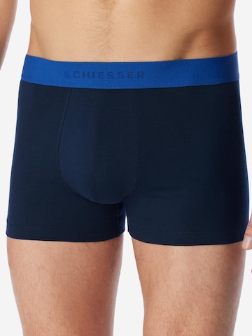 SCHIESSER Boxer shorts '95/5 Cotton' in Blue
