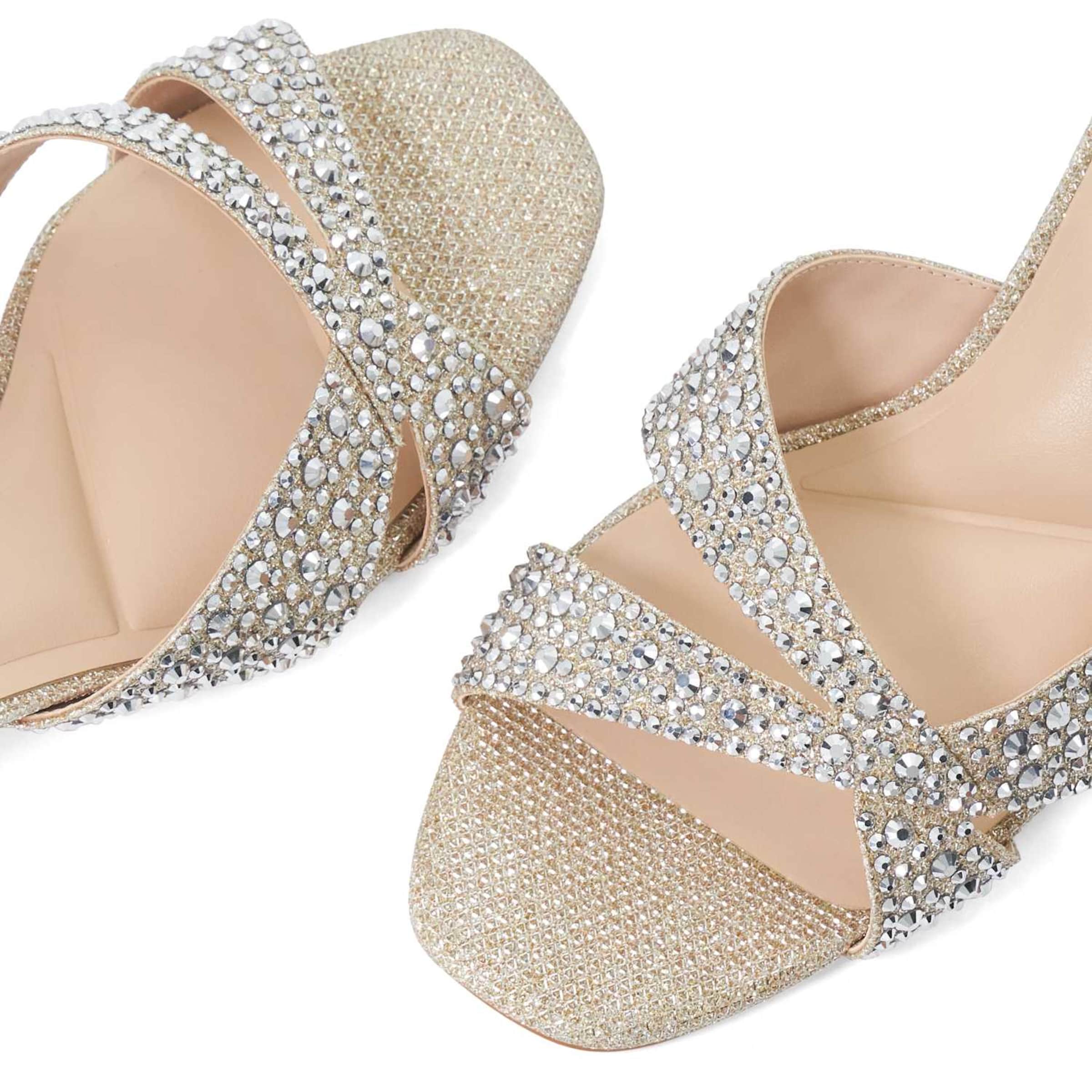Mule 'Monette' Dune LONDON en or
