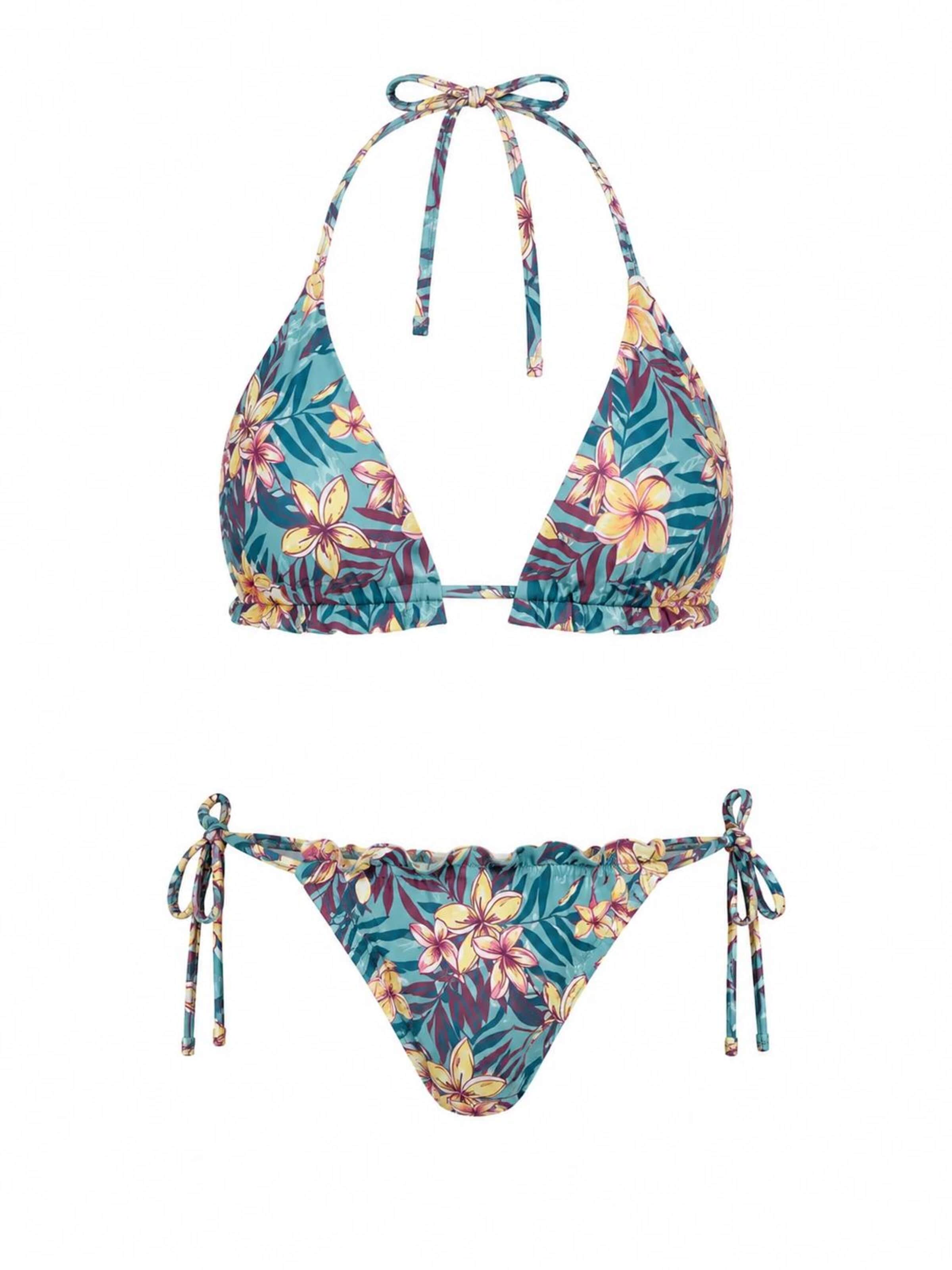 Triangolo Bikini 'Priya triangle bikini' di Hobo Sapiens in blu: frontale