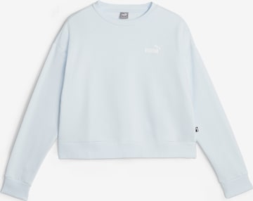 PUMA Athletic Sweatshirt in Blue: front