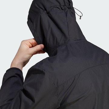 ADIDAS PERFORMANCE Athletic Jacket 'Run It' in Black