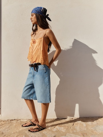 Haut Bhoem en orange