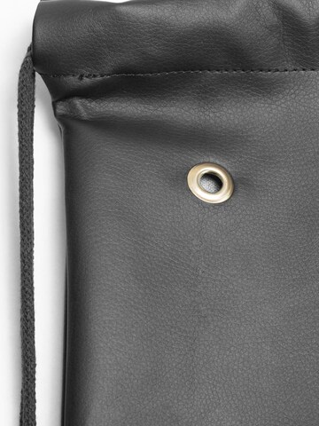 Manufaktur13 Sportturnbeutel 'Black Out' in Schwarz