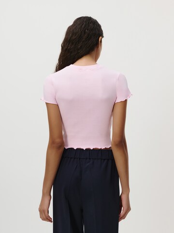 T-shirt 'Teresa' LeGer by Lena Gercke en rose : derrière