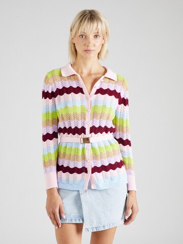 Olivia Rubin Knit cardigan 'AMBER' in Mixed colours: front