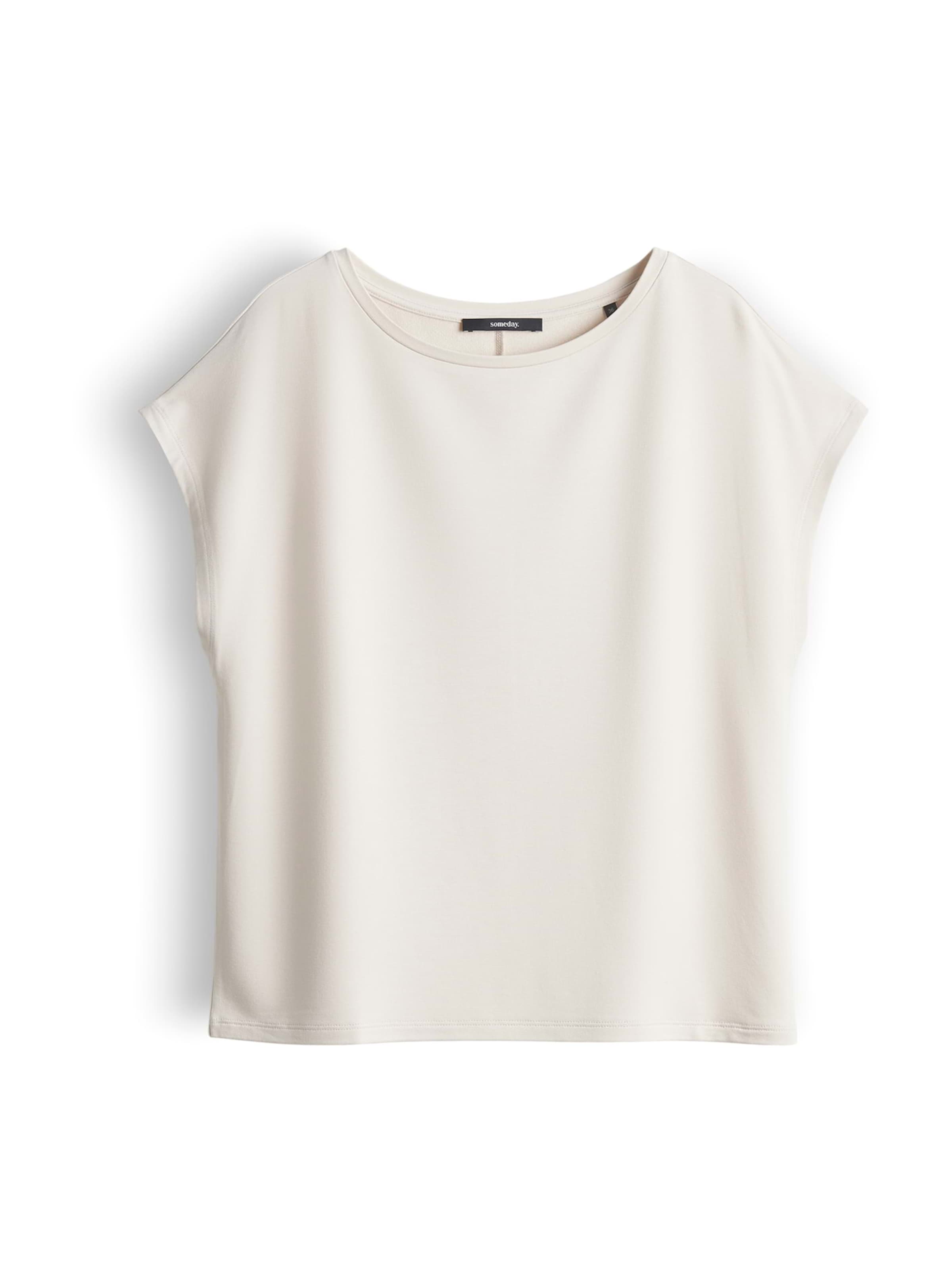T-shirt 'Kamie' Someday en beige : devant