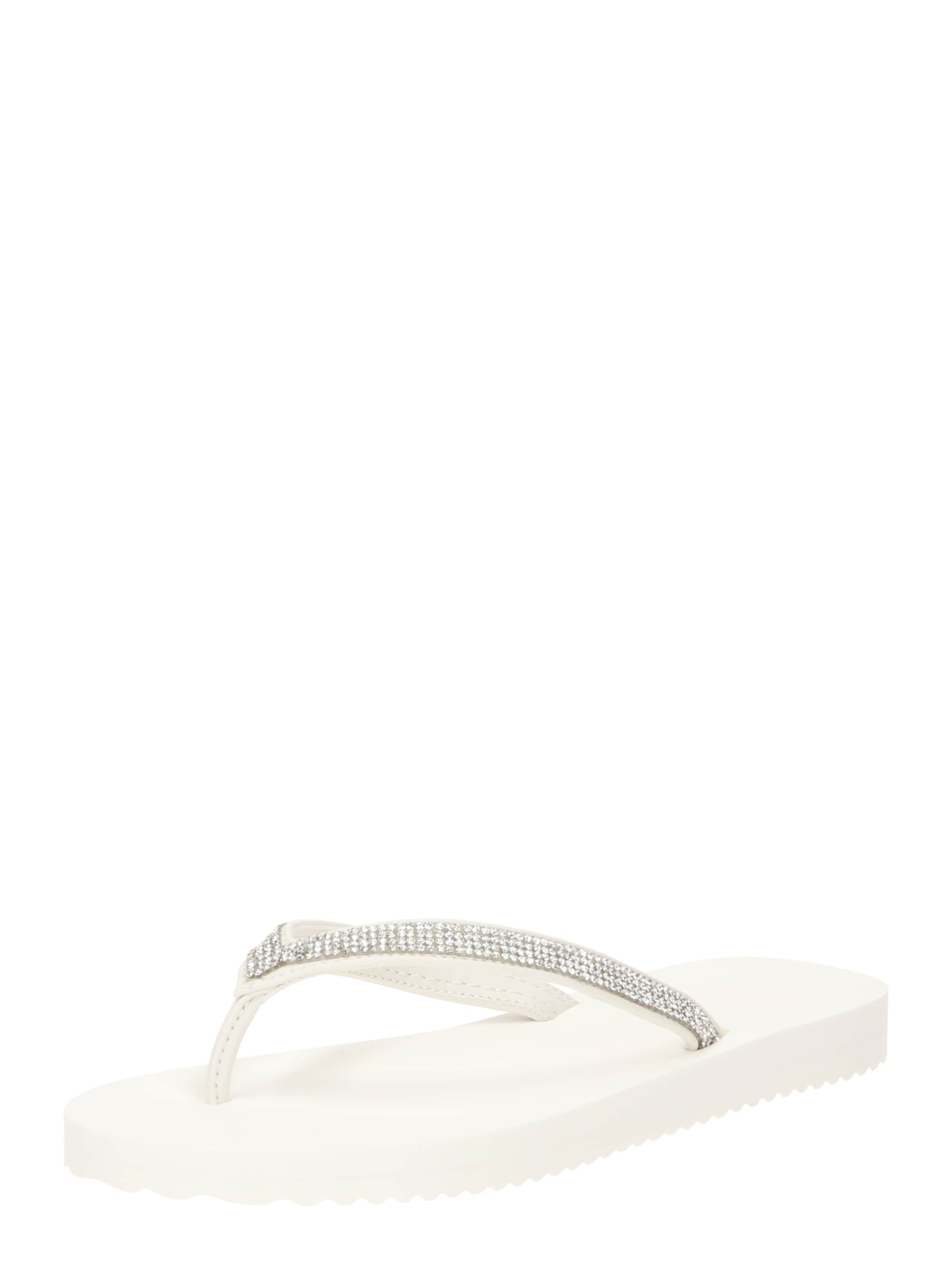 FLIP*FLOP Zehentrenner in Weiß: Vorderseite