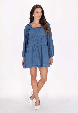 Robe faina en bleu