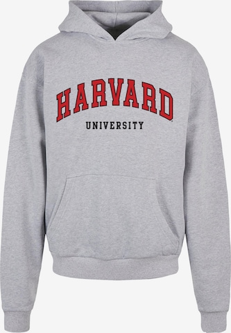 Merchcode Sweatshirt 'Harvard University - Script' in Grijs: voorkant