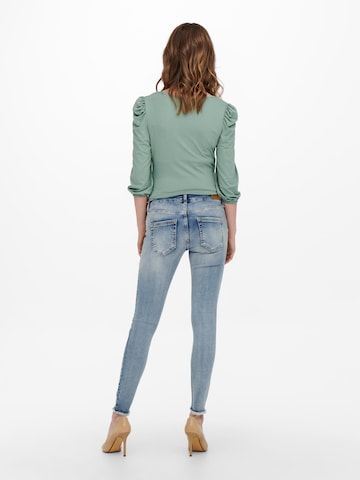 Only Maternity Skinny Jeans 'Blush' in Blau