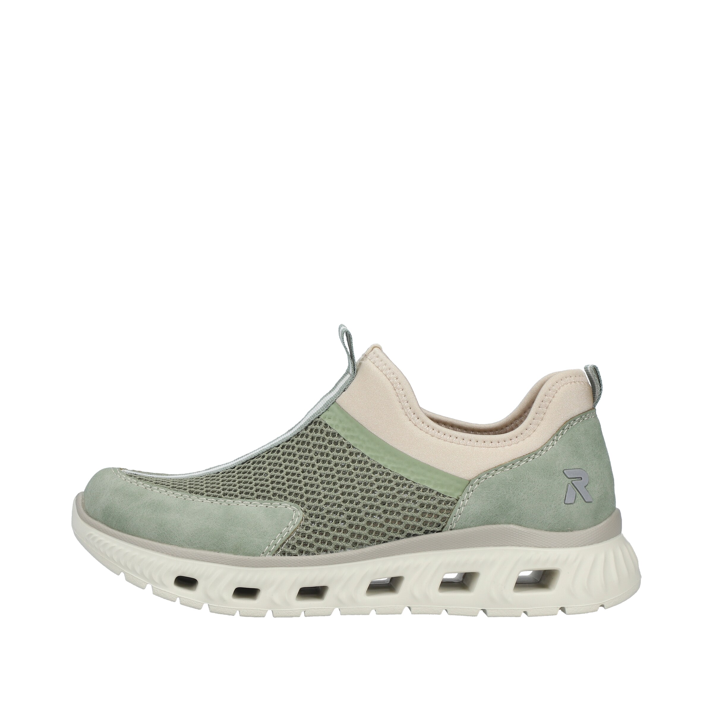 Rieker Slipper in Grün