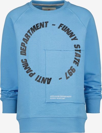 VINGINO Sweatshirt 'NUVI' in hellblau / schwarz / weiß, Produktansicht