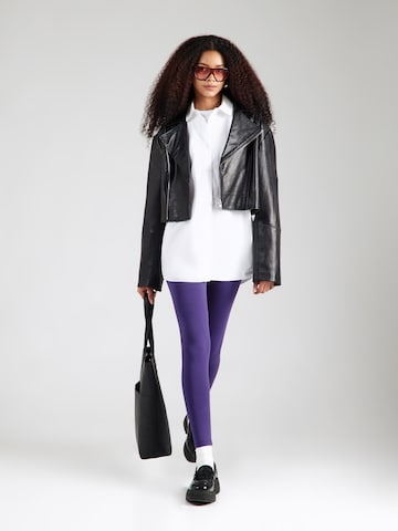 Skinny Leggings EA7 Emporio Armani en violet