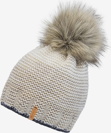 chillouts - Gorra 'Klara' en beige: frente