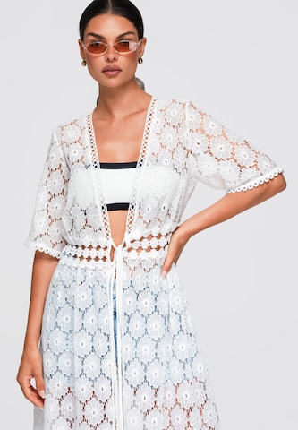 Cardigan 'OW-SW-E0001' Ombre en blanc