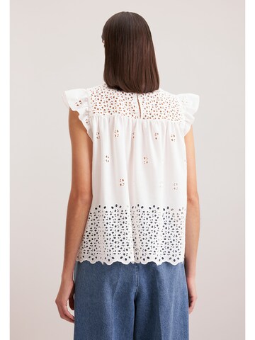 SEIDENSTICKER Blouse in Wit