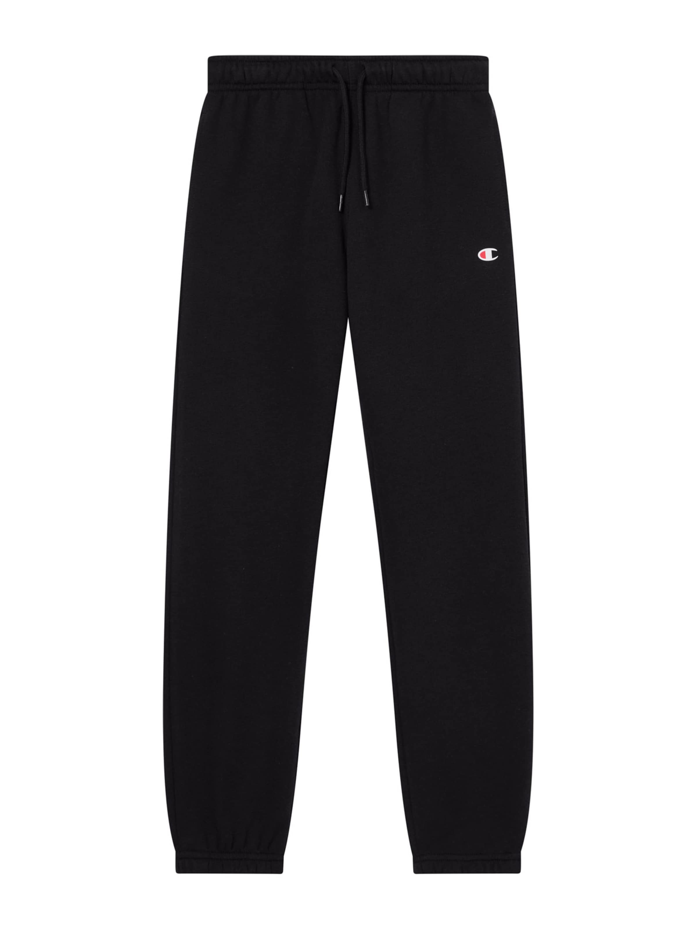 Champion Authentic Athletic ApparelTapered Hlače - crna boja: prednji dio