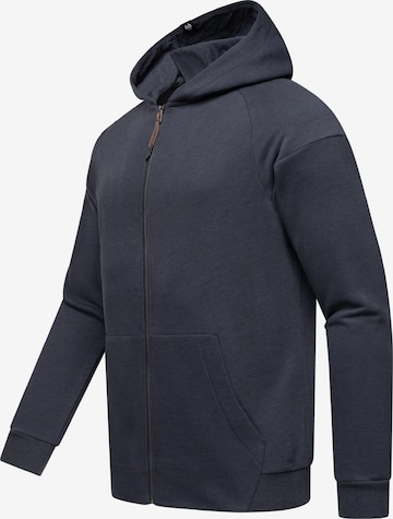 Ragwear Zip-Up Hoodie 'Zenway' in Blue