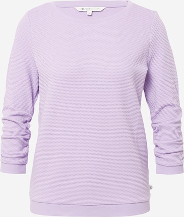 TOM TAILOR Sweatshirt in Purple: front